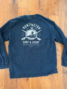 Navy HSS Long Sleeve Tee